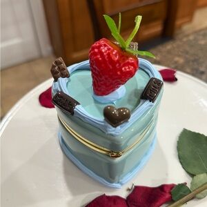 Fake Cake Trinket Jar